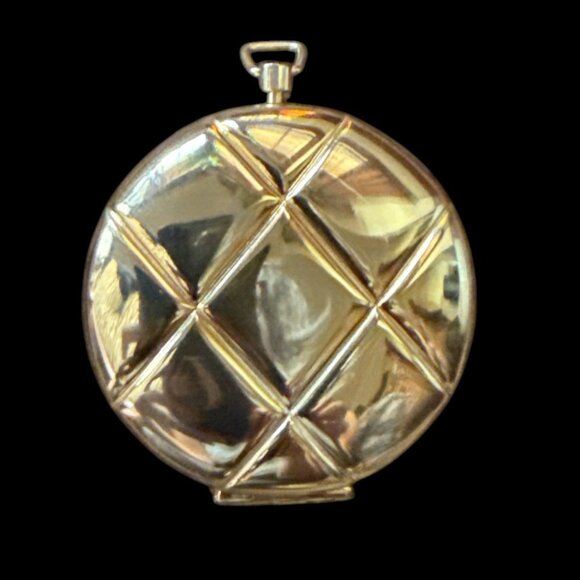 Estee Lauder Vintage Quilted Compact Lucidity Translucent Pressed Powder NIB - Picture 2 of 4